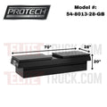 BOX AL FSXB 28W SGL SMOOTH LID
