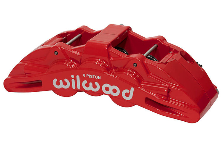 Wilwood SX6R Front Brake Kit 14in SRP Slotted Red 16-19 Chevy Camaro SS