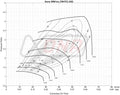 Forced Performance Mitsubishi Evo 9 Red XR57SR Turbo BB Black Turbine Hsg w/25PSI WG (DropShip Only)