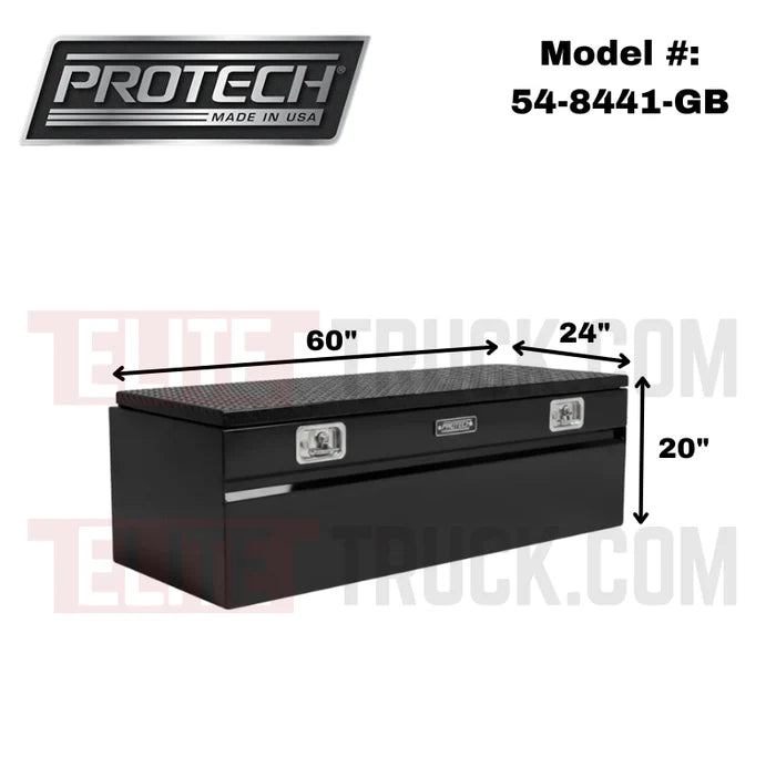 BOX AL 20HX24DX60L PK-UP INBED W/5I