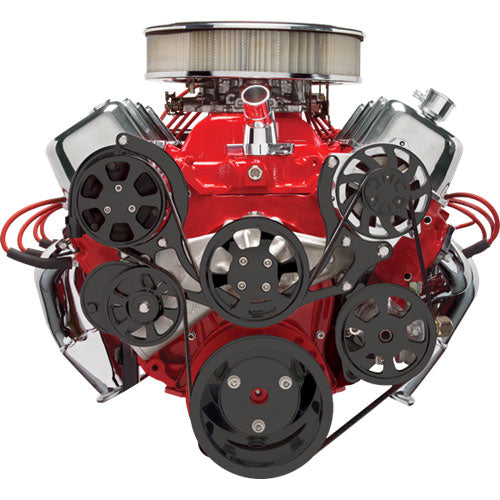 SERP SYS BLACK BB CHEVY W/ P/S & A/