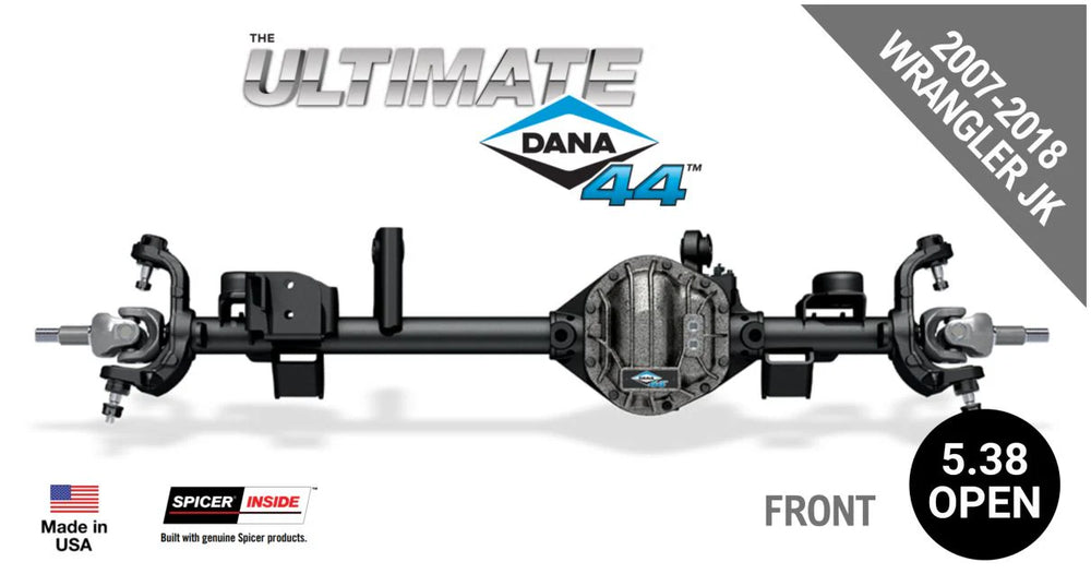 ULTIMATE DANA 44 AXLE ASSEMBLY (JK 5.38 RATIO/OPEN) FRONT