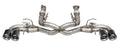 Corsa 2020-2025 Chevrolet Corvette C8 RWD 3in Delete 4 Valve Cat-Back w/NPP w/4.5in CF Polished Tips