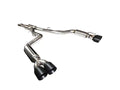 Kooks 2015+ Dodge Challenger Hellcat 3in Competition Cat-Back Exhaust 4in Black Slash Cut Tips