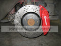 Brembo 03-08 Tiburon Front GT BBK 4 Piston Cast 2pc 328x28 2pc Rotor Slotted Type-1-Black