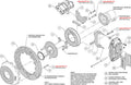 Wilwood EPB Rear Kit FNSL Big Ford 2.36 OffSet