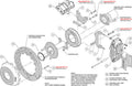 Wilwood EPB Rear Kit FNSL Small Ford 2.66 OffSet