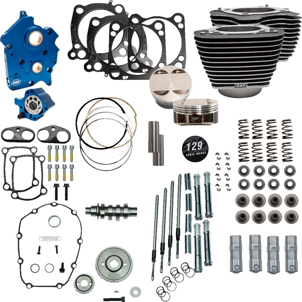 S&S Cycle black auto part