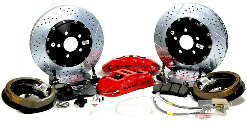 14" Ext+ Brake Sys RR Slvr 88-96 Vette