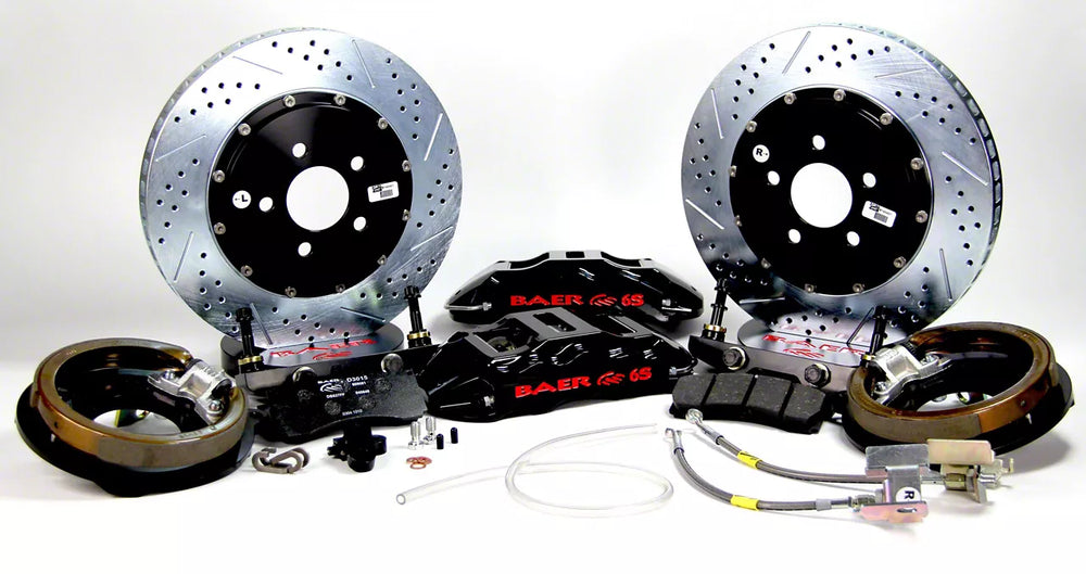 14" Ext+ Brake Sys RR Blk 05-14 Mstng