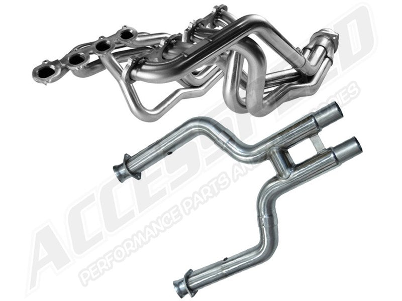 Kooks 11-14 Ford Mustang GT 1-3/4 x 3 Header & Green Catted H-Pipe Kit