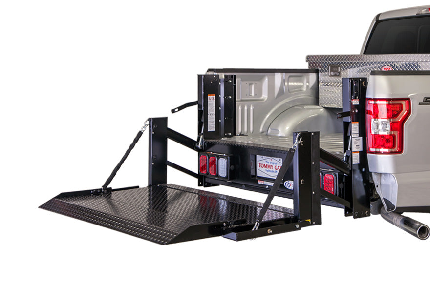 55 X 38 PICKUP LIFT TAPER 4 TRAVEL 42 GATE WT 478 1300 LB CAP 2PC TREADPLT (BKTS SOLD SEP)