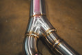 BMW G30, 530i 2.0L Catback, T304 SS, Black 3.5" Tips