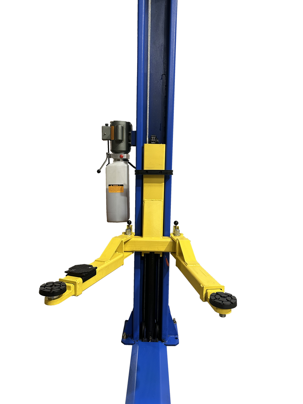 9000LB TWO POST LIFT SYMMETRIC FLOOR PLATE BLUE