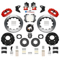 Wilwood 88-98 GM C1500 Superlite Rear Electronic Parking Brake Kit 12.88in Rotor 3.25in Offset - Red