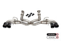 Corsa 2020-2025 Chevrolet Corvette C8 RWD 3in Delete 4 Valve Cat-Back w/NPP w/4.5in CF Polished Tips