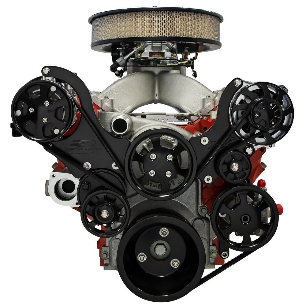 SERP SYS BLACK LS1/2/3/6 CHEVY TP M