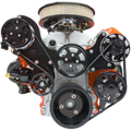 SERP SYS BLACK LS1/2/3/6 CHEVY TP M