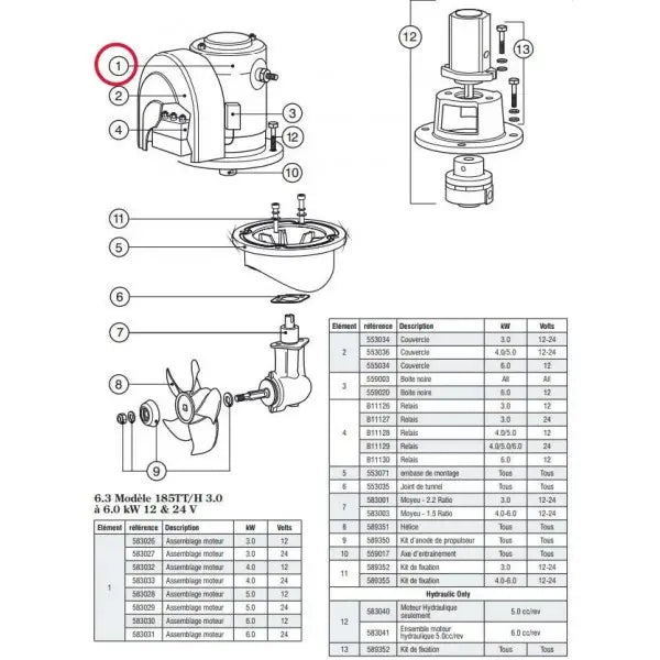 24V 6.0KW ELECTRIC MOTOR