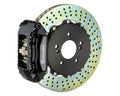Brembo 02-07 RSX Front GT BBK 4 Piston Cast 2pc 328x28 2pc Rotor Drilled-Black