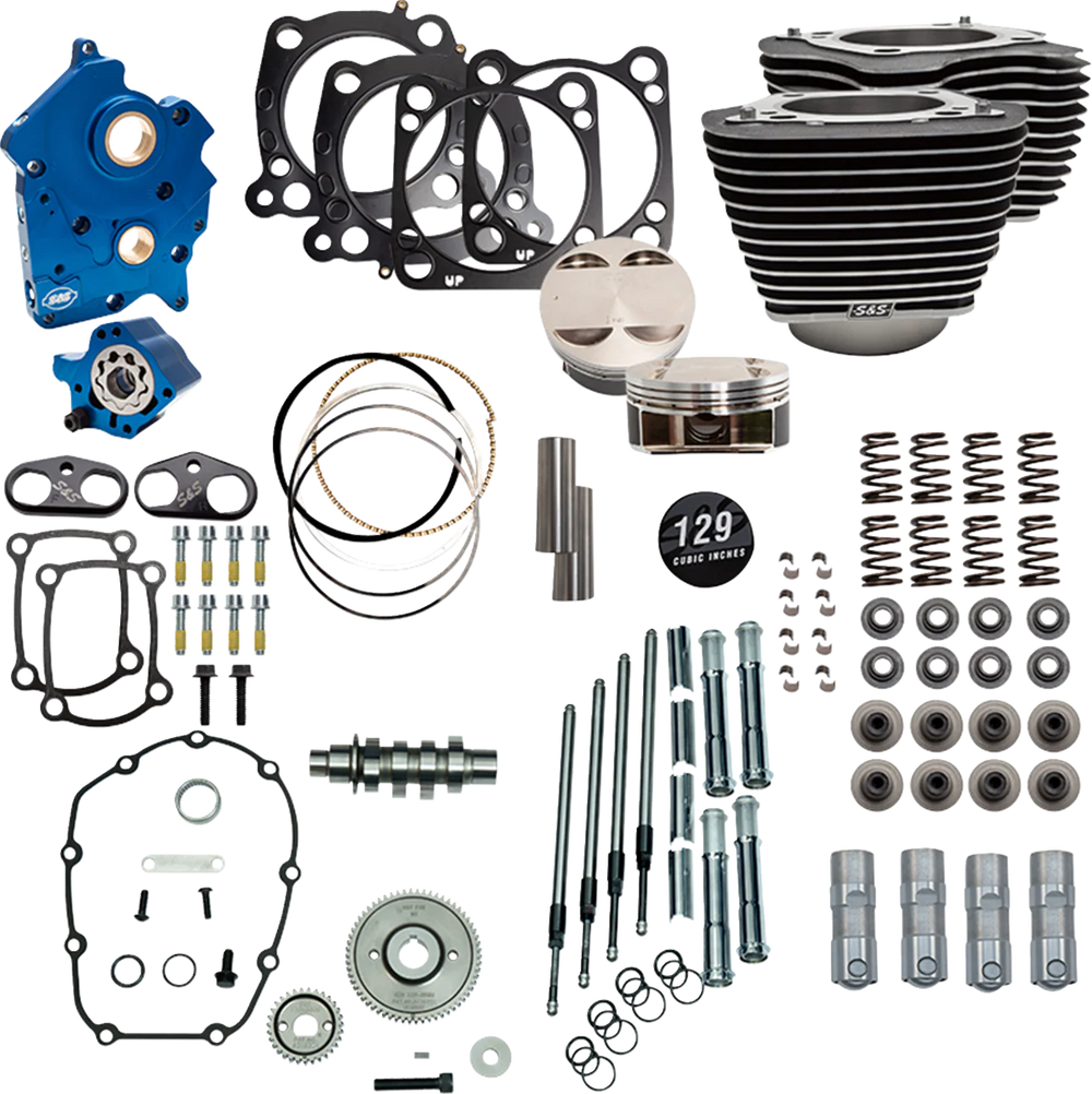 S&S Cycle black auto part