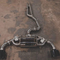 AUDI MK3 TTRS POLISHD EXHAUST BLACK