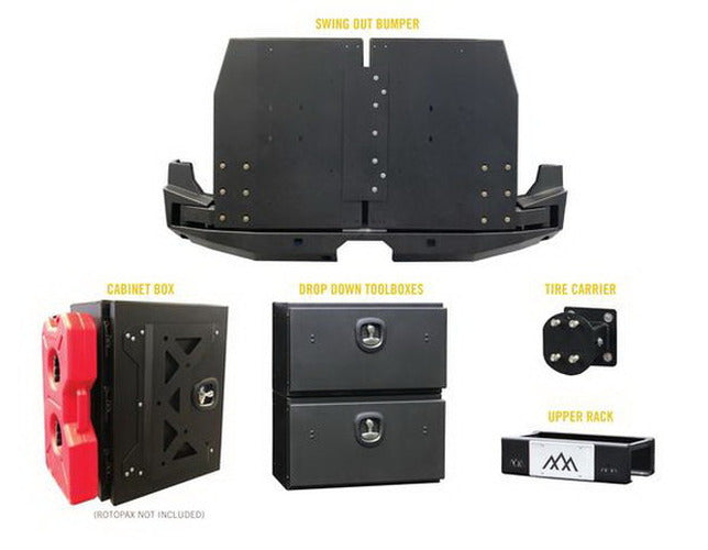 REAR SWING OUT BUMPER