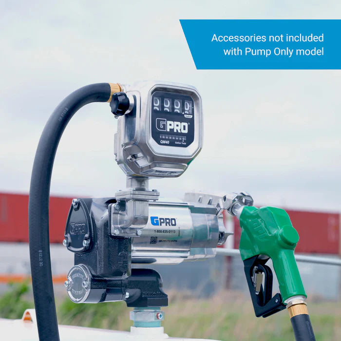 PUMP & METER GALLONS FUEL 115V 35