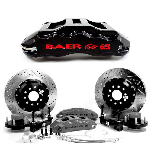 9202 VIPER FRONT EXTREME BRAKE SYSTEM 14IN X 1.25IN BLACK 2PC