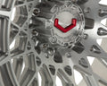 Vossen LCX-03 24x12 - 8x170 - ET44 - Ultra Deep - 125.1 - Brushed Gloss Clear Wheel