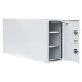 WHITE STEEL STRAIGHT SIDE BACKPACK TRUCK BOX T HANDLE