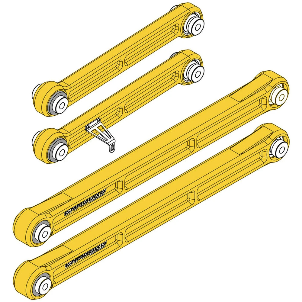 Camburg Toyota Tundra 2wd/4wd 22-24 KINETIK Series Rear Billet Trailing Arm Kit (GOLD) 320029-GLD
