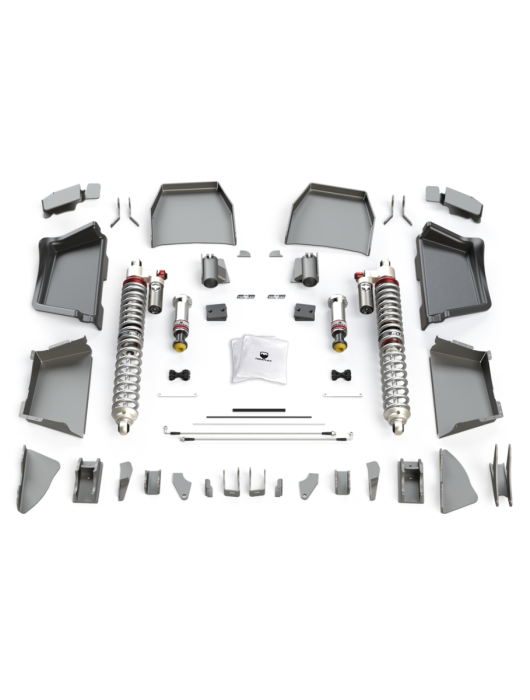 0718 JEEP WRANGLER JK 4DR: ALPINE RT COILOVER SUSPENSION SYSTEM REAR KIT