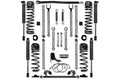 Rock Krawler 2021+ Jeep Wrangler JT (Diesel) 4.5in X Factor Pro (No Limits) Aluminum System