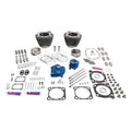 S&S Cycle 2017+ M8 Incl VVT OC 4.320in Bore 496C Cam Power Pack w/ Chrm Pushrod Tubes Blk w/ HL