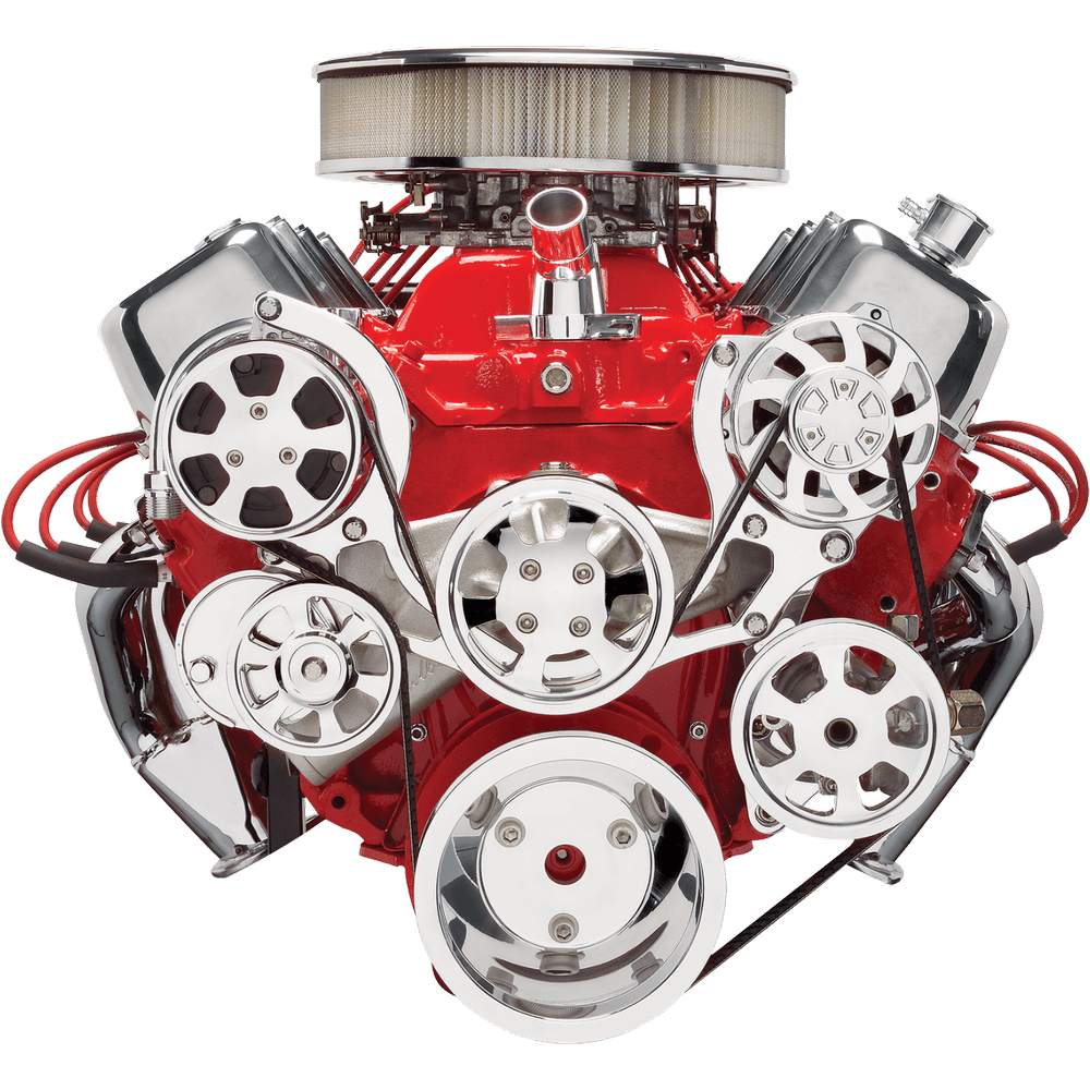 SERP SYS BLACK 348/409 CHEVY NO/ P/