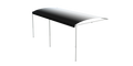 21FT DESTINATION ROLLER WHITE FADE BLACK SHIELD