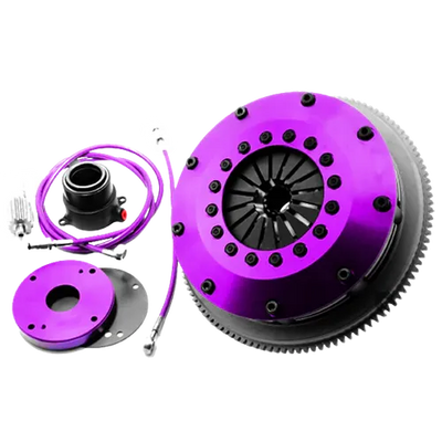 XClutch 93-02 Toyota Supra 3.0L Twin Turbo 6-Speed 8in Twin Solid Ceramic Clutch Kit