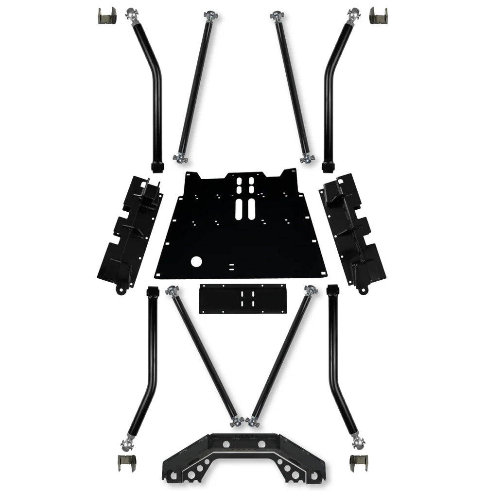 9706 WRANGLER TJ FRT/RR TJ ROCKZILLA FLAT BELLY LONG ARM UPGRADE (DT FRT/DT RR)