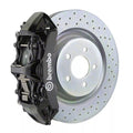 Brembo 16+ Camaro LS/LT/SS Front GT BBK 6 Piston Cast 355x32 1pc Rotor Drilled-Black