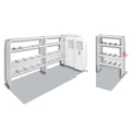 COMMERCIAL SHELVING PACKAGE FOR MIDROOF 148 WB TRANSIT