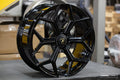 Vossen x Novitec NL6-5L 21x9.5in - 5x112 BP - ET30 - Gloss Black Lamborghini Revuelto Front Wheel