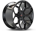 Vossen x Novitec NL6-5L 21x9.5in - 5x112 BP - ET30 - Gloss Black Lamborghini Revuelto Front Wheel