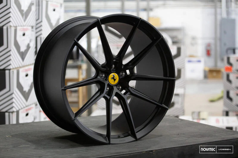 Vossen black auto part