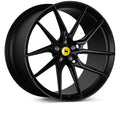 Vossen x Novitec NF9 21x9.5in - 5x114.3 BP - ET38 - Satin Black Ferrari 296 Front Wheel