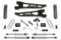 Fabtech 17-21 Ford F250/350 4WD Diesel 6in Rad Arm Sys w/Coils & 2.25 Dl Resi Frt & Dl Rr Shks