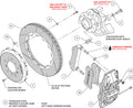 Wilwood auto part close-up