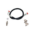 Forced Performance Subaru STI XR Red 79HTZ Turbo 84mm Black Housing Ext WG w/Oil Line (D/S Only)