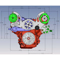 ENGINE PULLEY KIT