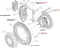 Wilwood auto part installed view